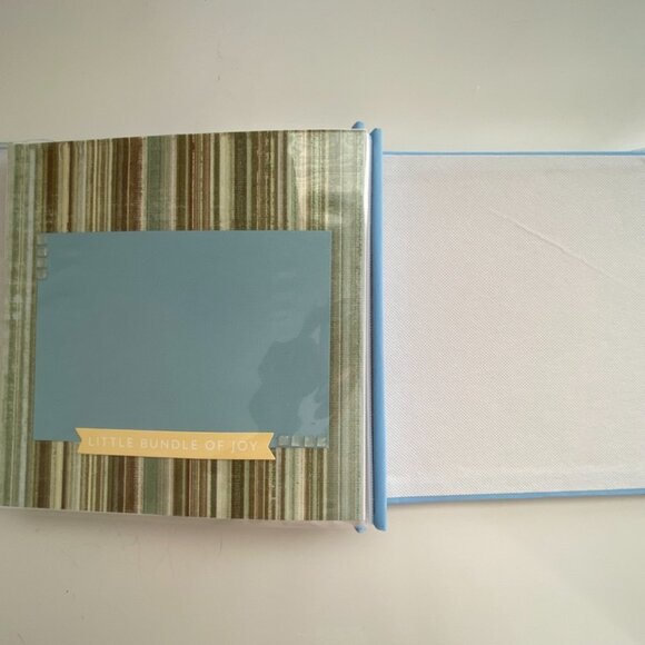 8x8 Baby Boy Premade Scrapbook, Baby Shower Gift, Christmas Gift for New Mom - Picture 15 of 15